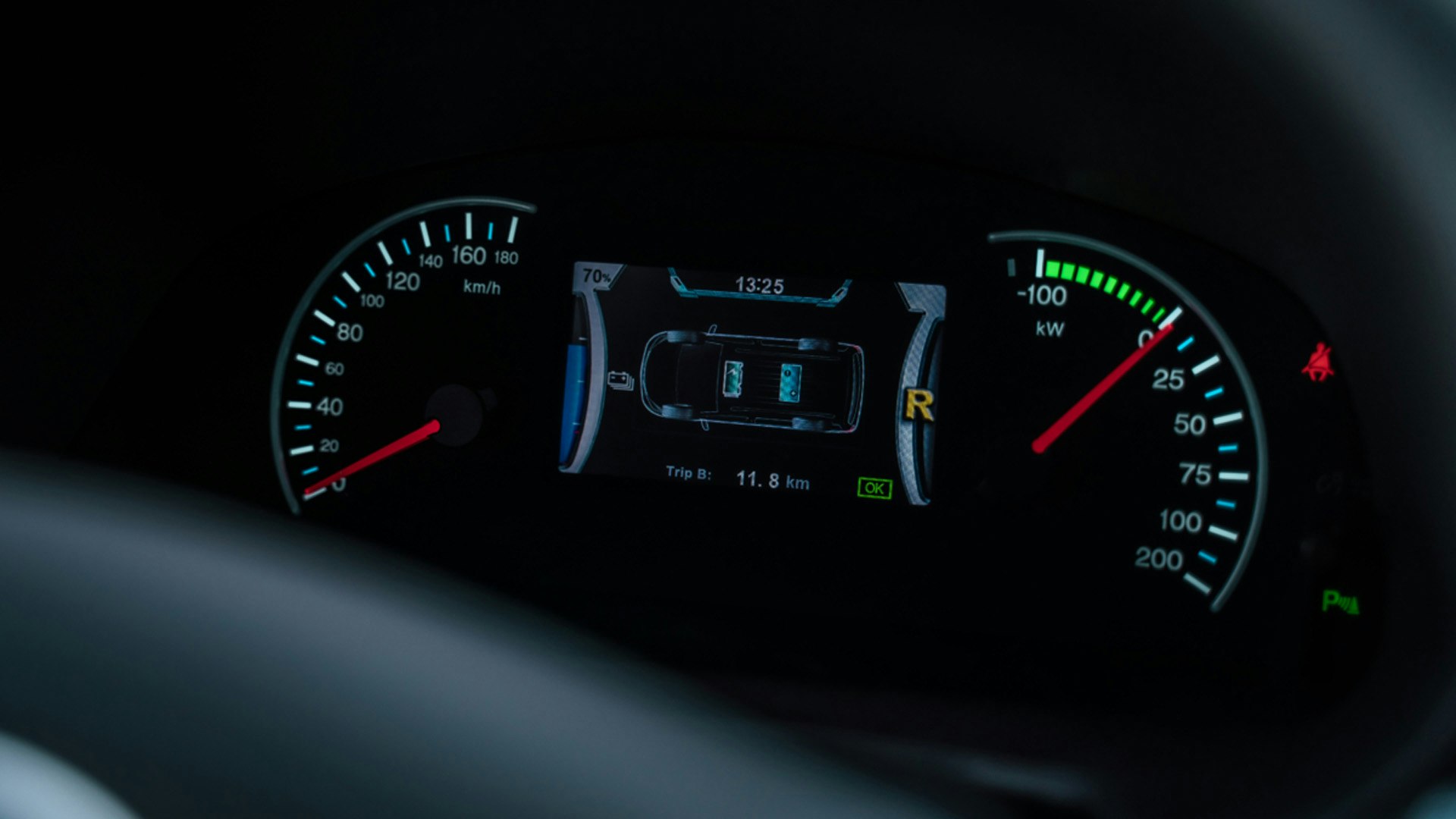 BYD eTP3 speedometer
